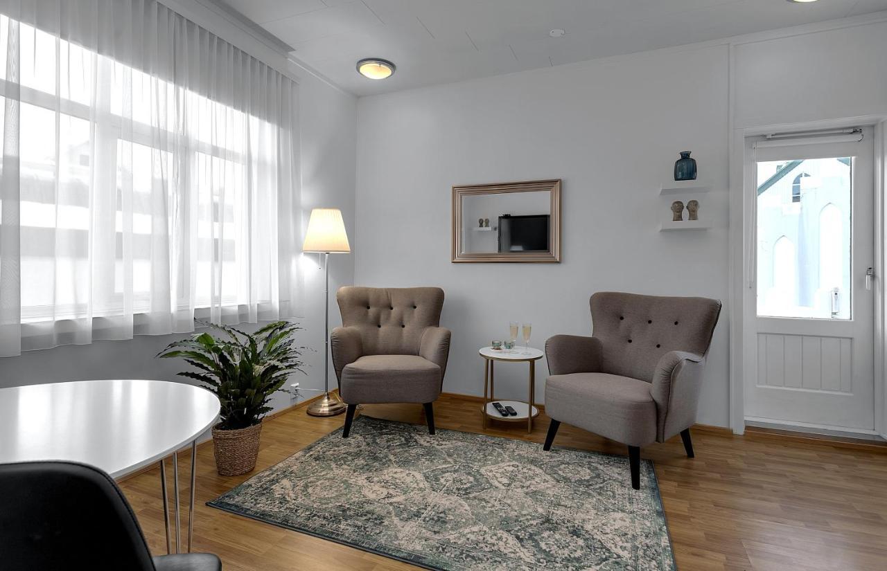 Castle House Luxury Apartments Reykjavik Bagian luar foto